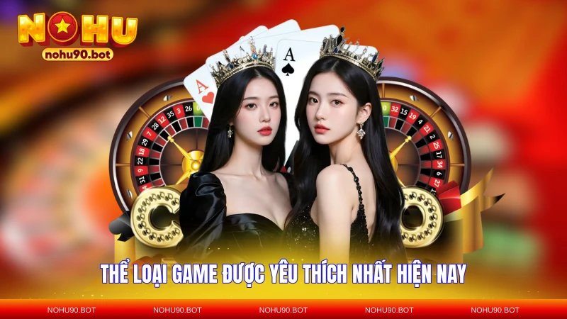 Thể loại game được yêu thích nhất hiện nay